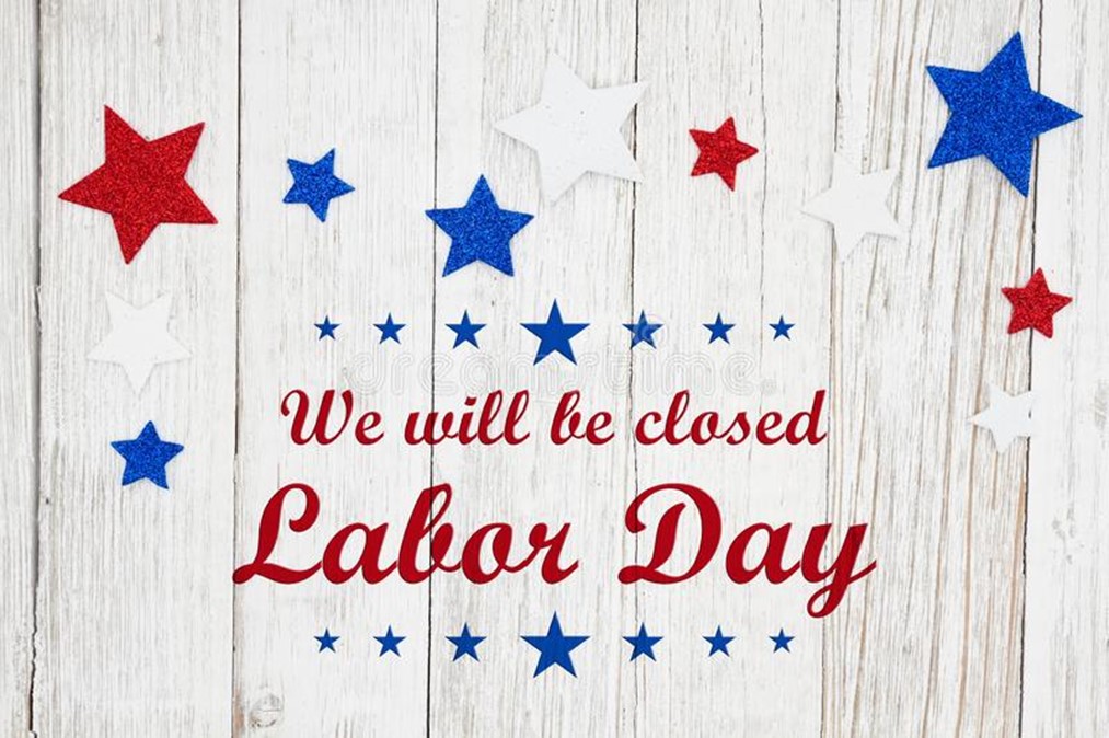 Closed Labor Day 2024 1st Street Credit Union